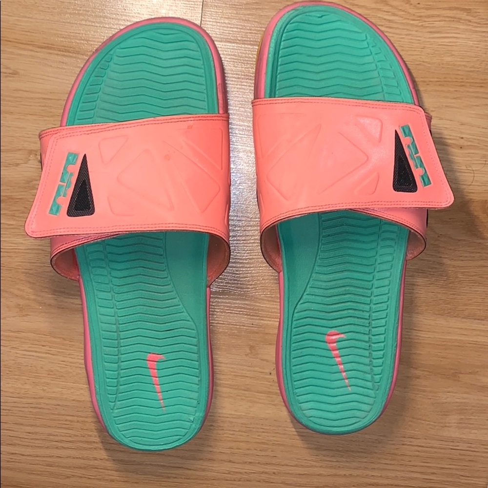 Men’s Nike Lebron Air 2 slides.  size 13
